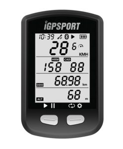GPS Fahrradcomputer mit ANT + Funktion iGPSPORT iGS10 Radfahren Computer Unterstützung Pulsmesser PLATZ 2